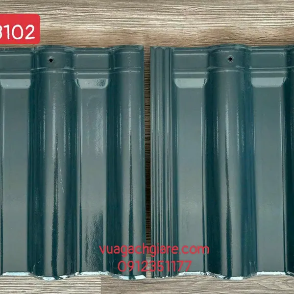 Ngói Lợp Tráng Men Takao Bình Định màu đỏ - màu cafe - xanh rêu - xanh coban