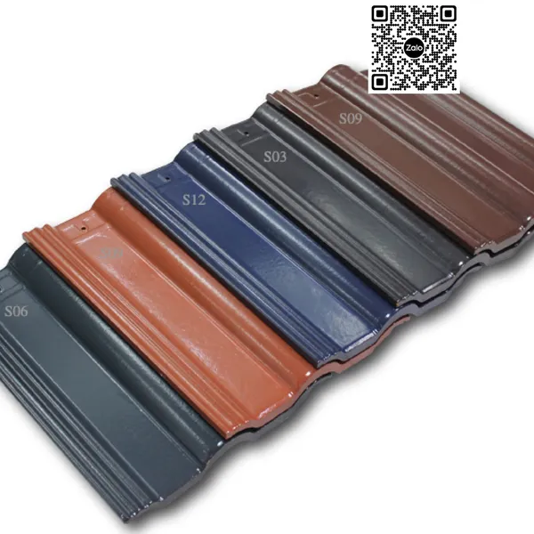 Ngói Lợp Tráng Men Viglacera Giá Rẻ xám S03