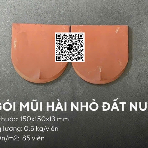 Ngói Mũi Hài Nhỏ Giá Rẻ đất nung đỏ
