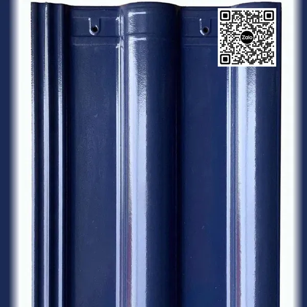 Ngói Lợp Tráng Men Viglacera Giá Rẻ xanh coban S12