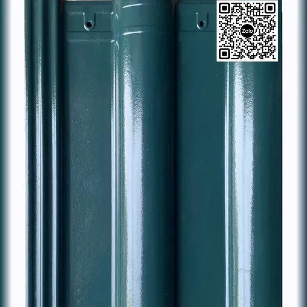 Ngói Lợp Tráng Men Viglacera Giá Rẻ xanh rêu S18