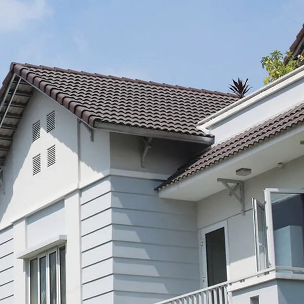 Ngói Nhật - Ngói Màu Lợp Nhà DIC màu nâu N02