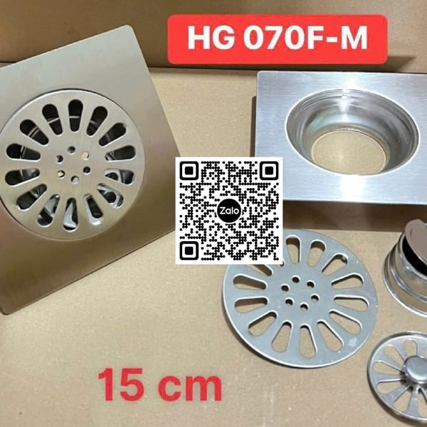 Phễu Thoát Sàn Inox Giá Rẻ 070