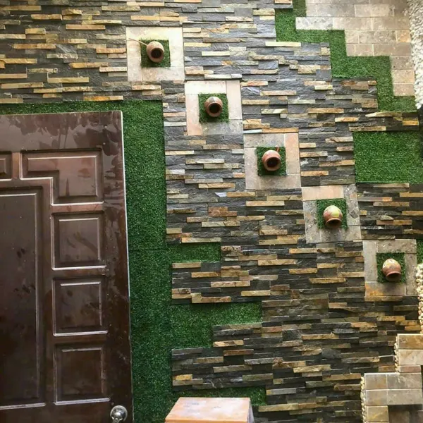 Đá Tự Nhiên 10x50 Ốp Lát Giá Rẻ Đá Ghép xám vàng