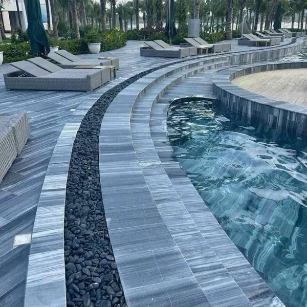 Đá Tự Nhiên 30x60 Ốp Lát Giá Rẻ sọc dưa màu xám