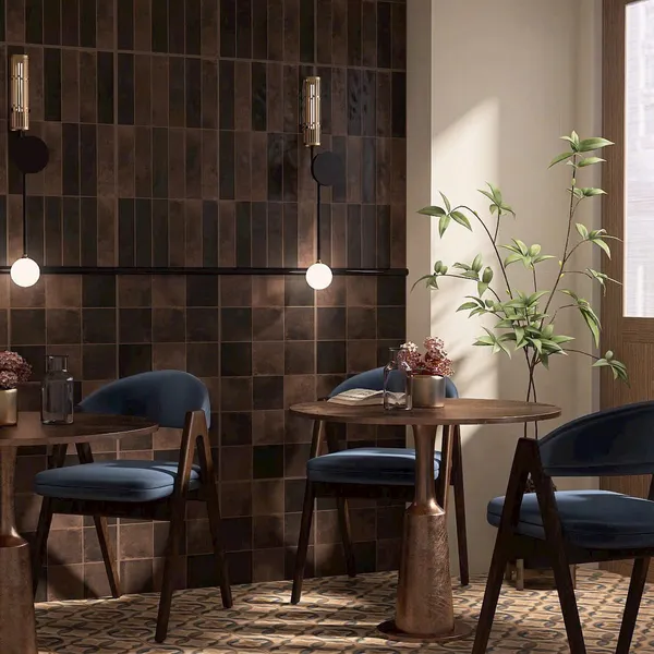 Gạch Đá 40x80 Ốp Lát Trang Trí màu nâu MF48Y05F