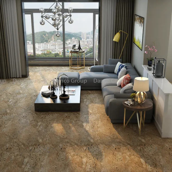 Gạch Đá Lát Nền 60x60 Catalan nâu vân đá 6612