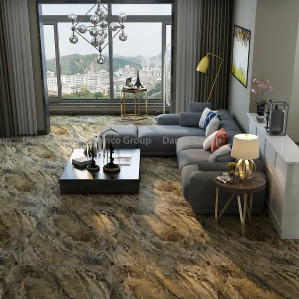 Gạch Đá Lát Nền 60x60 Catalan nâu vâm đá 6621