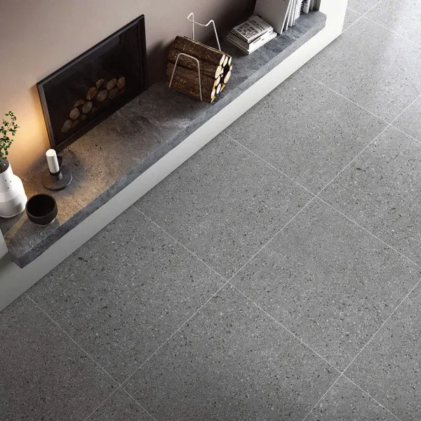 Gạch Đá Mờ 60x120 Ốp Lát Giá Rẻ terrazzo xám 126055