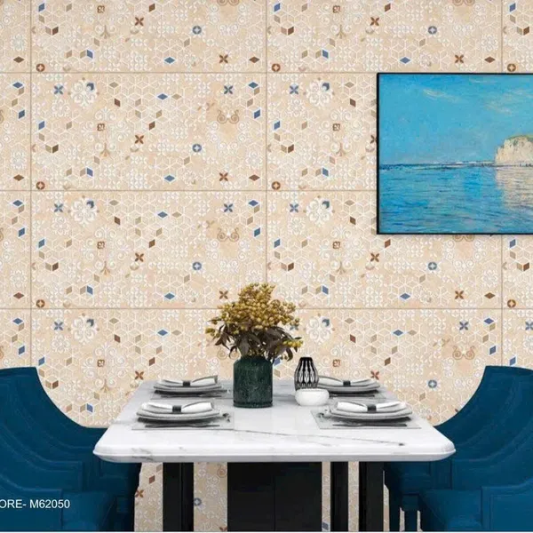 Gạch Đá 60x120 Ốp Lát Trang Trí Giá Rẻ lục giác 62050