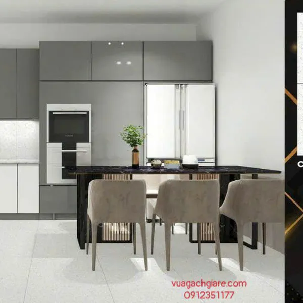 Gạch Đá Mờ 60x60 Ốp Lát Giá Rẻ terrazzo hạt nhỏ 56304