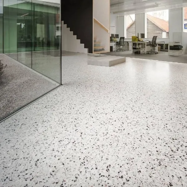 Gạch Đá Mờ Ốp Lát 60x60 Cao Cấp Trung Quốc xám terrazzo DC605