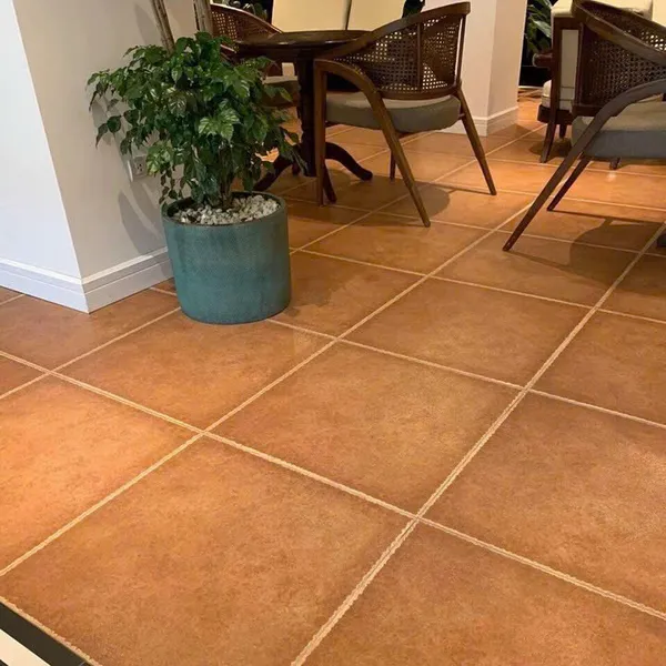 Gạch Đá Mờ 60x60 Ốp Lát Giả Cổ màu cam JY6017