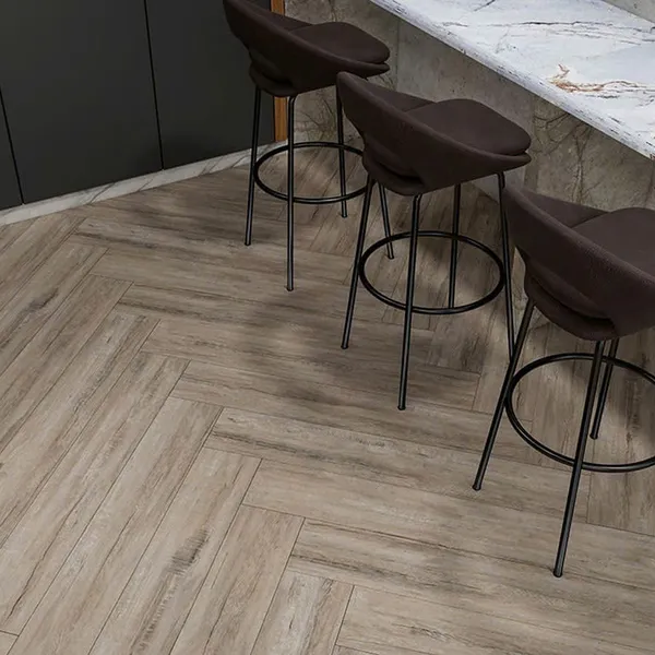 Gạch Đá Mờ Vân Gỗ - Gạch Giả Gỗ 15x80 Ốp Lát màu nâu TK50106