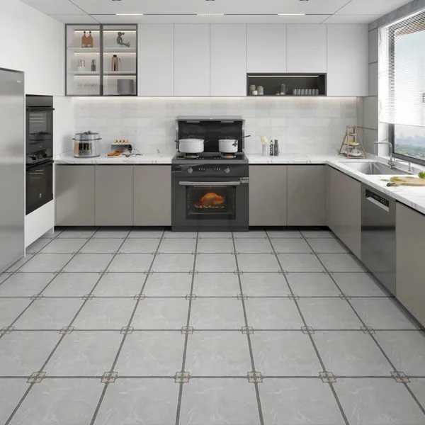 Gạch Men 30x30 Ốp Lát Toilet xám vân trắng 33101