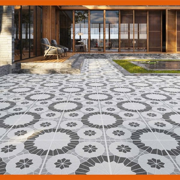 Gạch Men 50x50 Ốp Lát Sân Vườn Giá Rẻ đá ghép SBBSV507