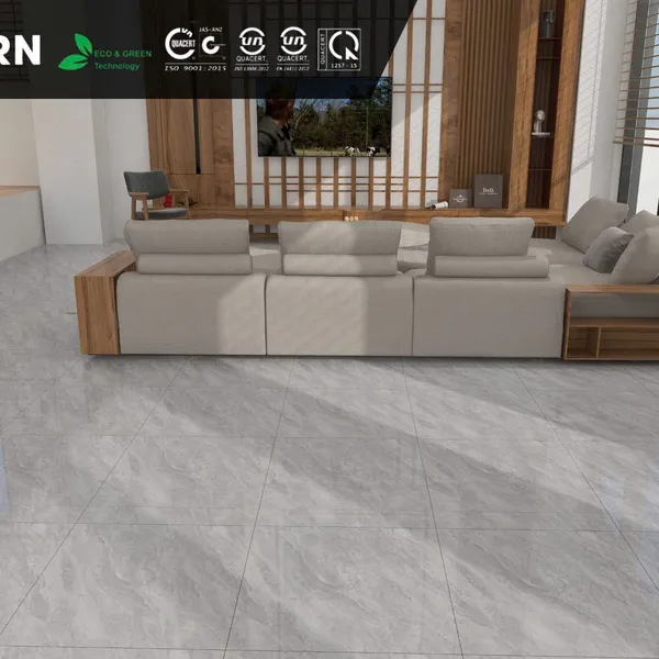 Gạch Men 60x60 Ốp Lát xám vân đá M6154