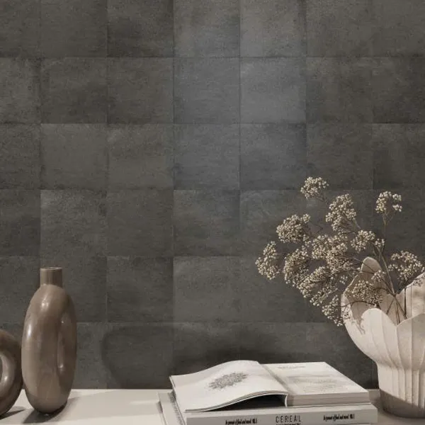 Gạch Thẻ 15x15 Giá Rẻ ốp lát trang trí màu xám khói 1508M