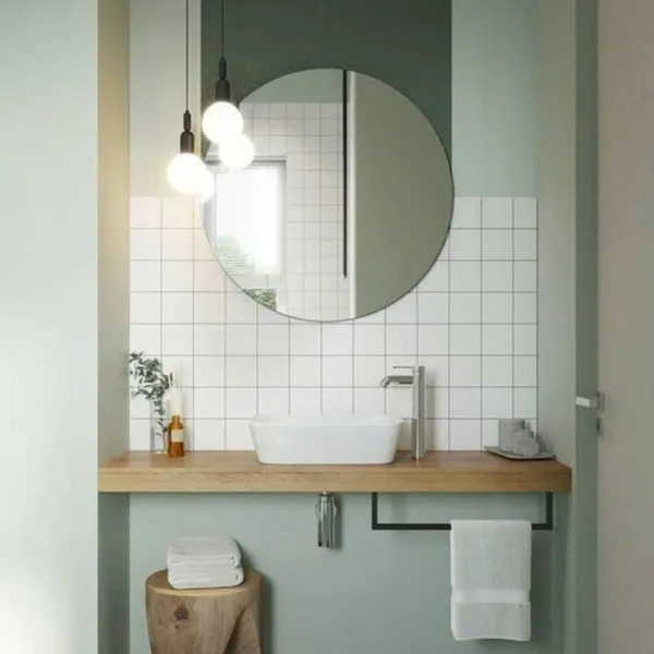 Gạch Thẻ 10x10 Giá Rẻ ốp lát trang trí màu trắng