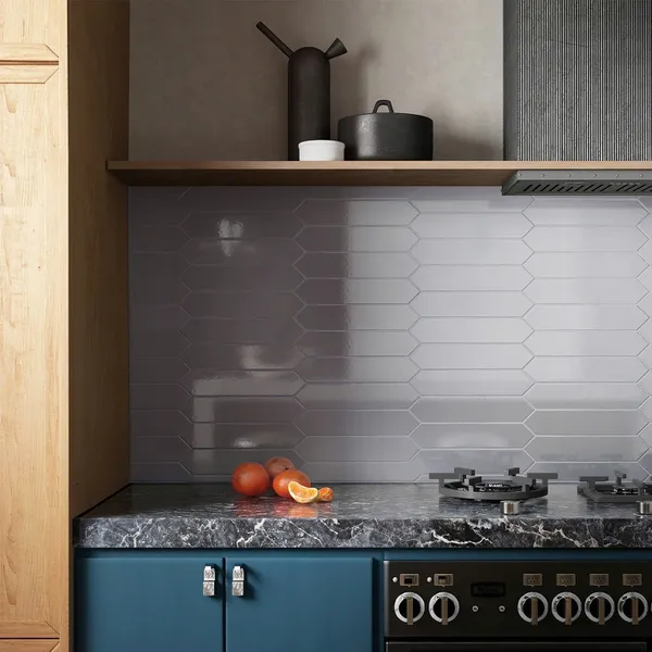Gạch Thẻ 7.5x30 Hình Mũi Tên Giá Rẻ ốp lát trang trí màu xám