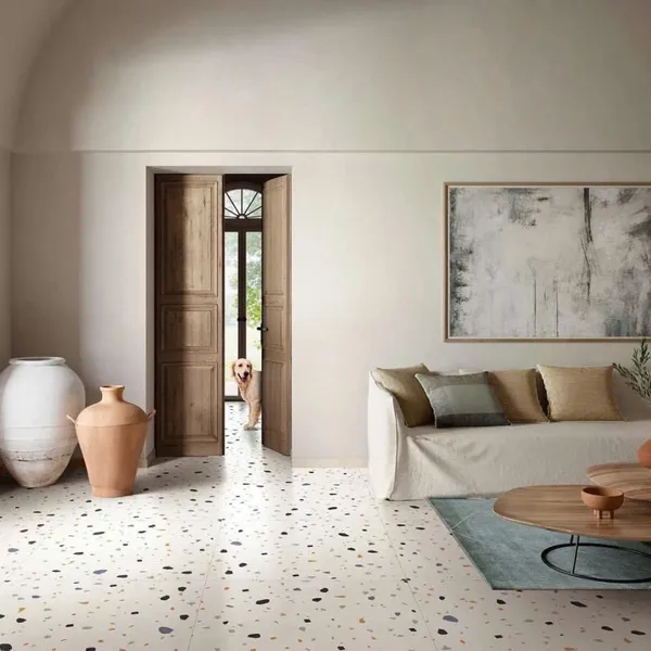 Gạch Men Mờ 30x60 Ốp Lát Giá Rẻ terrazzo hạt nhỏ AP3681M - N