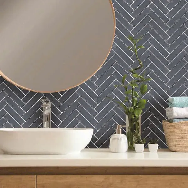 Gạch Thẻ 7.5x30 Ốp Lát Trang Trí màu xám P75303