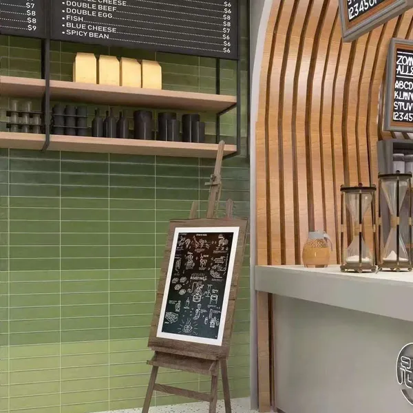 Gạch Thẻ 7.5x30 Ốp Lát Trang Trí màu xanh M75306