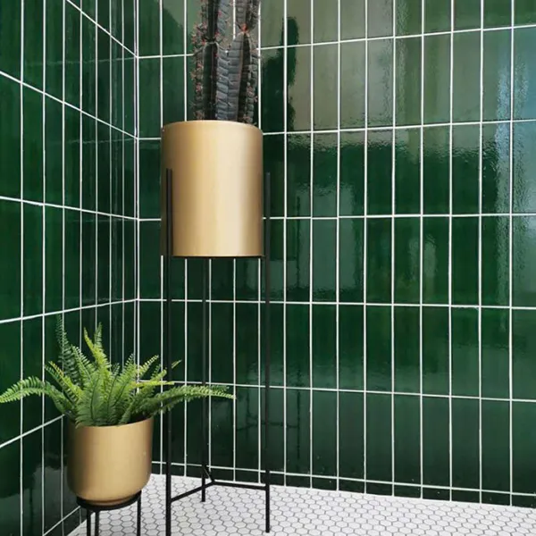 Gạch Thẻ 7.5x30 Ốp Lát Trang Trí màu xanh lá P75312