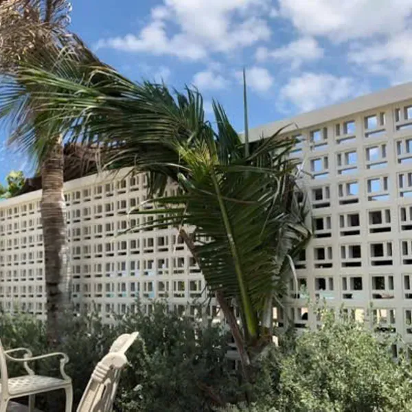 Gạch Bông Gió Xi Măng 19x19x6.5 Ốp Dán Trang Trí hình chữ nhật