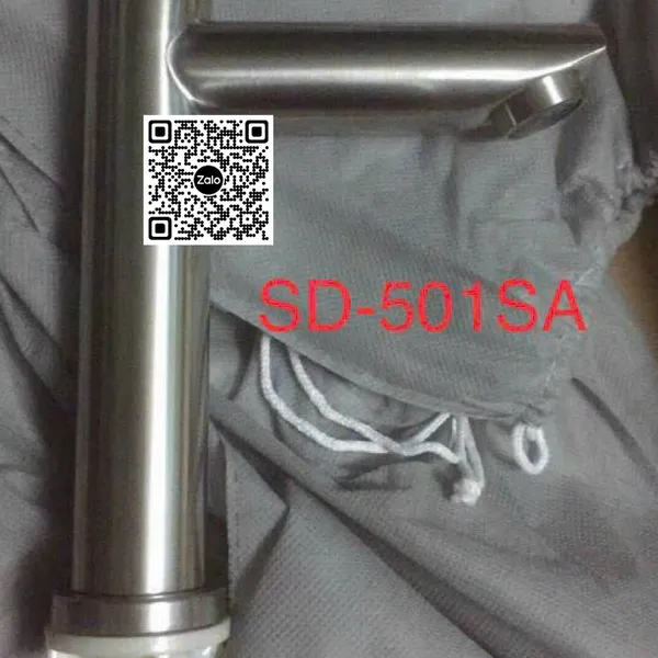 Vòi Lavabo Inox Giá Rẻ tròn màu bạc SD - 501