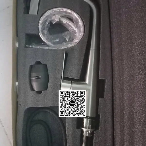 Vòi Rửa Chén Inox Bóng Giá Rẻ nóng lạnh đầu chữ T