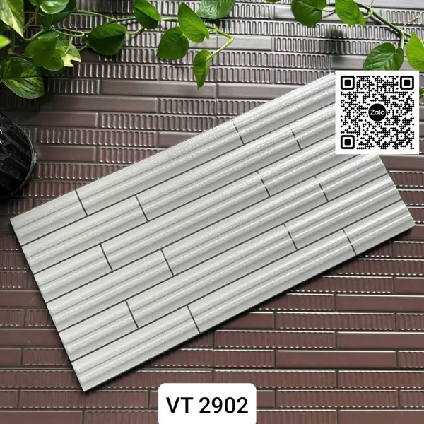 Gạch Men 25x50 Ốp Dán Trang Trí xám đen trắng nâu vàng  VT2902 - VT2903 - VT2904 - VT2906 - VT2907
