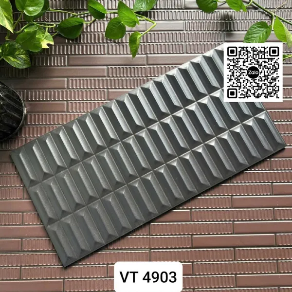 Gạch Men 25x50 Ốp Dán Trang Trí đen trắng xám nâu VT4903 - VT4904 - VT4905 - VT4906