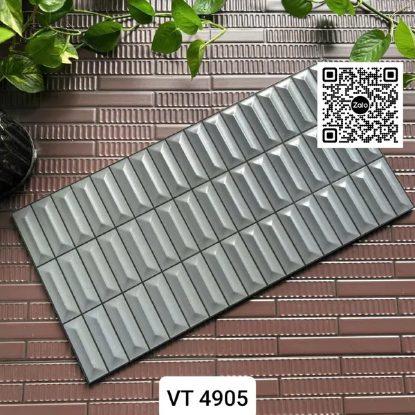 Gạch Men 25x50 Ốp Dán Trang Trí đen trắng xám nâu VT4903 - VT4904 - VT4905 - VT4906