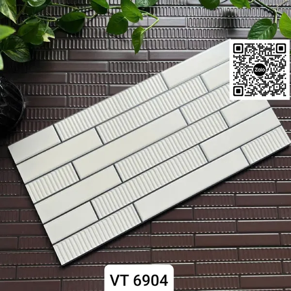 Gạch Men 25x50 Ốp Dán Trang Trí đen trắng xám nâu vàng  VT6903 - VT6904 - VT6905 - VT6906 - VT6907