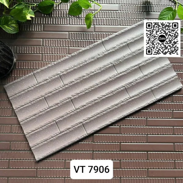 Gạch Men 25x50 Ốp Dán Trang Trí xám đen trắng nâu vàng VT7902 - VT7903 - VT7904 - VT7906 - VT7907