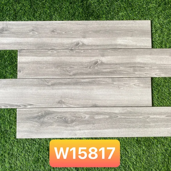 Gạch Vân Gỗ 15x80 Giá Rẻ nhập khẩu Trung Quốc màu xám W15818 - W15809 - W15817