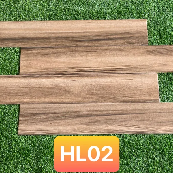 Gạch Vân Gỗ 15x80 Giá Rẻ nhập khẩu Trung Quốc màu nâu đỏ HL02 - W15802 - 15812