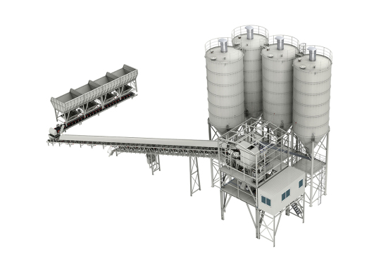 Thông số kỹ thuật của trạm trộn bê tông 180m3/h