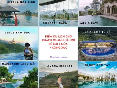 GỢI Ý 8 RESORT ĐẲNG CẤP CHO KHÁCH HÀ NỘI NGHỈ DƯỠNG