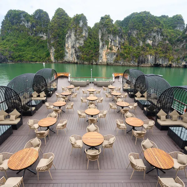 [VOUCHER] Combo Đẳng Cấp: Khách Sạn Dragon và Du Thuyền 6* trên Vịnh Hạ Long