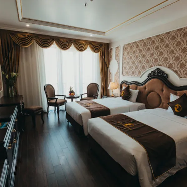 [VOUCHER] Combo Đẳng Cấp: Khách Sạn Dragon và Du Thuyền 6* trên Vịnh Hạ Long