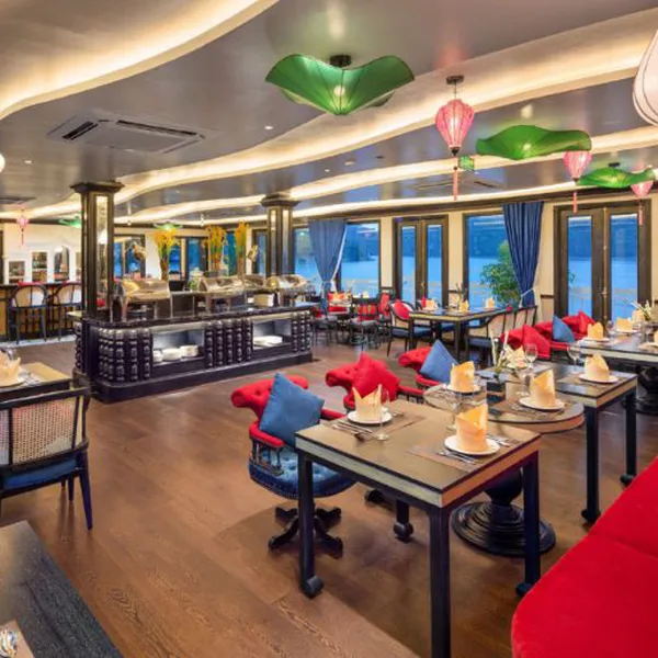 [VOUCHER] VERDURE LOTUS PREMIUM & LUXURY CRUISE 5 SAO - Trải nghiệm 5 sao khám phá vẻ đẹp kỳ vĩ của Vịnh Hạ Long và Vịnh Lan Hạ