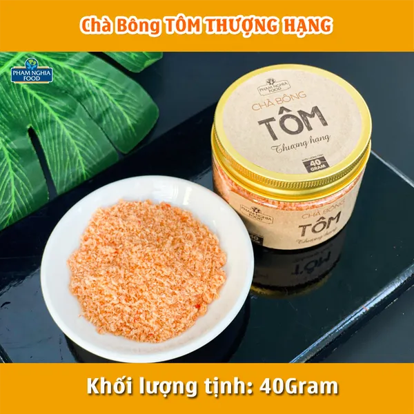 Chà Bông TÔM dinh dưỡng, tiện lợi, Loại Thượng Hạng.