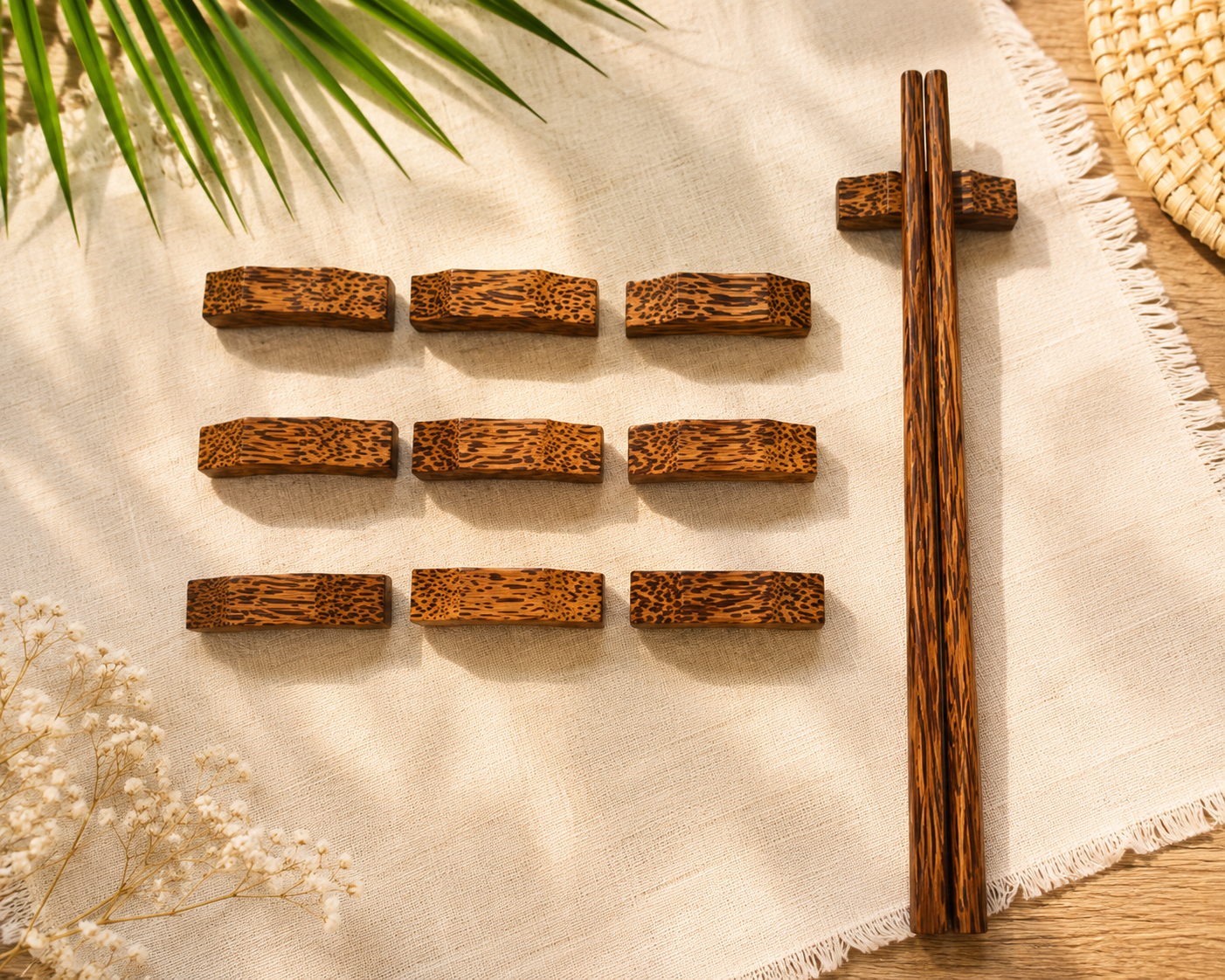 gác đũa gỗ dừa