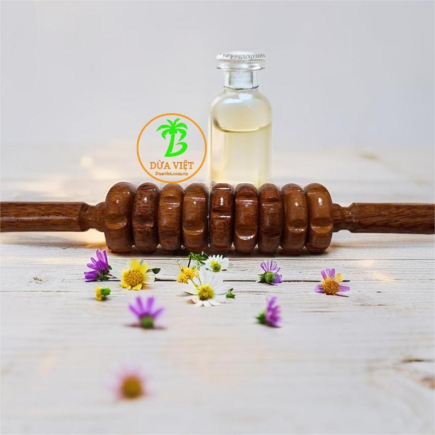 Lăn massage 8 bánh gỗ dừa Lăn massage 8 bánh gỗ dừa