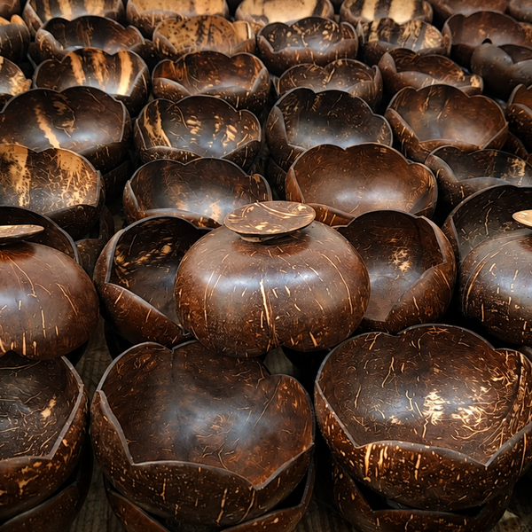 Tô hoa gáo dừa