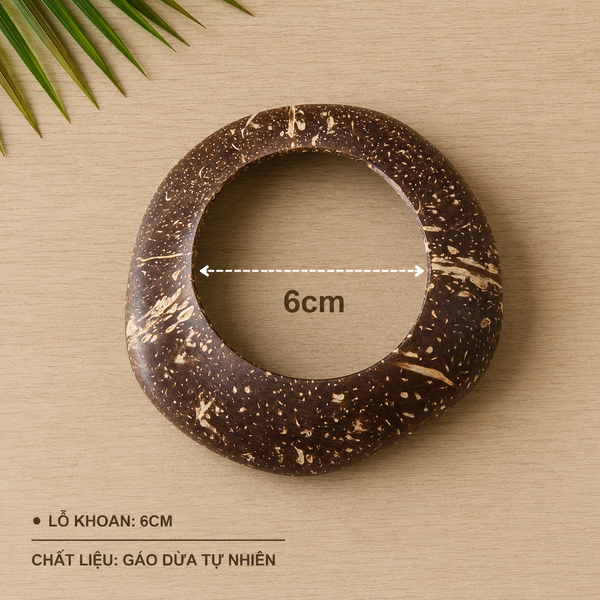 Đế gáo lót dừa trọc