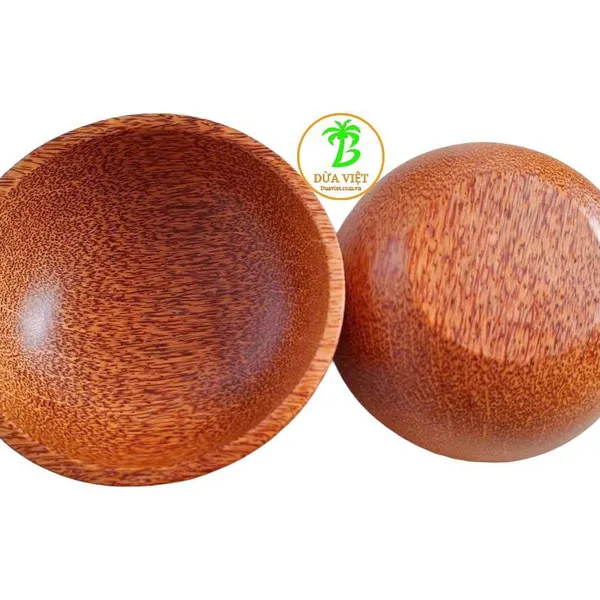 Tô Tròn 18cm Gỗ Dừa