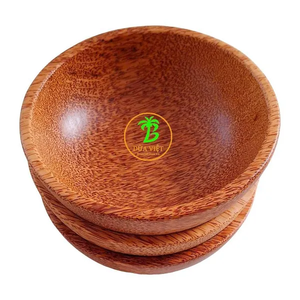 Tô Tròn 18cm Gỗ Dừa